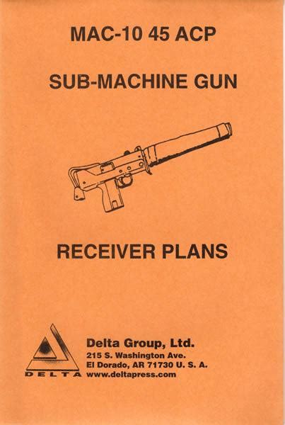 mac 10 submachine gun plans